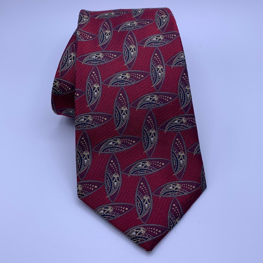 Burberrys of London Luxury Silk Tie. Made in Italy. VTG - Picture 2 of 8